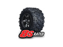 Traxxas kolo 4.3 / 5.7", disk črn, gume Maxx AT (par)