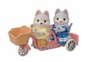 Sylvanian Families Tandemsko kolo za Husky brate in sestre