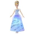 Mattel Disney Prinzessin Puppe Cinderella mit Lichtern und Geräuschen