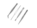 Pensetă Modelcraft din oțel inoxidabil (set de 4)