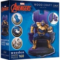 Trefl Drevené puzzle 160 dielikov - Thanos na tróne / Disney Marvel Heroes