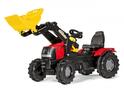 Pedalni traktor Rollytoys Farmtrac Case Puma s čelnim nakladalnikom