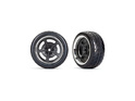 Traxxas koleso 1.9", disk chómovaný, pneu Reponse (zadný) (2)