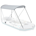 INTEX 68600 Strieška na loď sivá 160x142 cm oxfordská látka