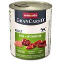 Konzerva Animonda Gran Carno Adult goveđe i pačje srce 800g