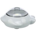 Distributeur de friandises pour chiens Snack popper, 21×10×12 cm, gris