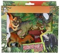 Dinoworld Set Dinosaurier mit Zubehör 19-tlg