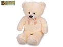 Plüschfreunde Plüschbär 80cm beige mit Schleife