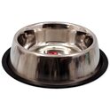 Dog Fantasy Edelstahlnapf mit Gummi 25,8 cm 1000 ml