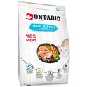 Krmivo Ontario Cat Hair &amp; Skin 2kg