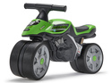 Falk correpasillos Baby Moto Team Bud Racing verde
