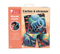 GRAINE CREATIVE Cartes de peinture au diamant Monde marin
