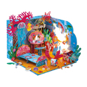 Janod Atelier Kreativni set DIY Ustvari si sam 3D Spalnica morske deklice Magični ocean