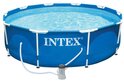 Záhradný bazén INTEX 28202 Metal Frame 305 x 76 cm kartušovou filtráciou