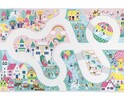 Janod Cross roads Teppich und Spielmatte für Mädchen Magisches Königreich 120 x
