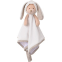 BK MAVERICK BABY RUG ursuleț de pluș cu urechi dungate (30cm) cu cutie cadou