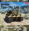 Model Kit tank 13431 - German Tiger I Version Late (1:72)