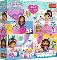 Trefl Puzzle 4v1 – Gabby's Puppenhaus