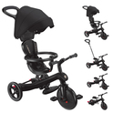 Globber triciclo Explorer Trike 4in1 Black