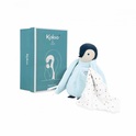 Kaloo Complices Plüschpinguin mit blauem Lätzchen 20 cm