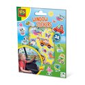 Gioco di viaggio - mix di adesivi per finestre, 38 pz