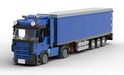 BRIXIES Plus 222.405 LKW mit Anhänger, 485 k