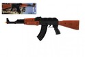 Mitragliatrice ARMY plastica 62cm a batteria con suono con luce