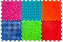 Ortek Masážna ortopedická podložka Puzzle "Mix" 6 prvkov