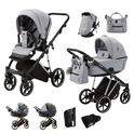 ADAMEX Kombikinderwagen Belissa Special Edition Grau/Silber
