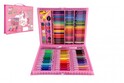 Coffret de peinture - Coffret créatif avec licorne 160 pièces dans une valise en plastique 34x27x3