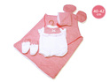 Llorens M740-50 vestiti per la bambola NEW BORN, misura 40-42 cm