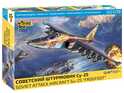 Model Kit repülőgép 7312 - Szovjet Támadó Repülőgép Su-25 "Frogfoot" (1:72)