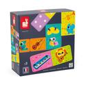 Janod Duonimo Juego Domino Instrumentos Musicales 24 piezas