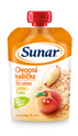 SUNAR Taschenfruchtbrei Pfirsich, Apfel, Haferflocken 120 g