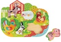 Janod Einlegepuzzle mit Griff Bauernhof
