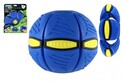 DiskMíč - Hoď disk, chyť loptu! plast 22cm modrá