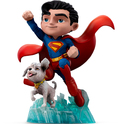 Iron Studios MiniCo Superman: Legacy Superman &amp; Krypto Figúrka