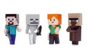 Figurines Minecraft 2,5", ensemble de 4 pcs