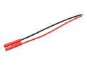 Konektor pozlátený 2.0mm samica s káblom 20AWG 10cm