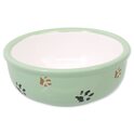 Bowl Magic Cat kerámia macskamancs zöld 13x5cm 330ml