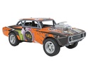 Auto muscolare in metallo arancione a frizione, 21 cm | Roadblasters