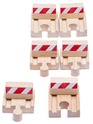 Bare de protecție Bigjigs 6 buc