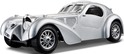 Bburago 1:24 Bugatti Atlantic Silber