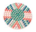 BS Toys Mosaico con pioli in legno