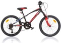 Dino Bikes - Detský bicykel 20" 420US - AURELIA Sport čierny s tlmičmi 2022