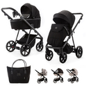 ADAMEX Kombikinderwagen Delta Natura Carbon