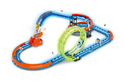 Circuit avec voiture lumineuse 88x27x48 cm