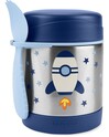 SKIP HOP Spark Style Termoska na jedlo s lyžičko/vidličkou Raketa 325 ml, 3+