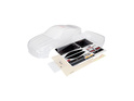 Carrosserie Traxxas Ford Mustang transparente, autocollants : 4-Tec 2.0