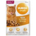 IAMS SENIOR vrečka - piščanec v omaki 85g